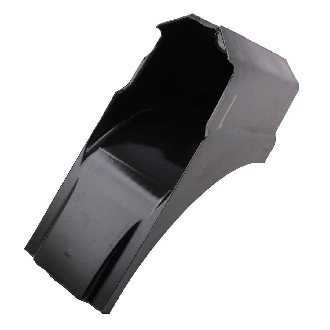 Schowek skrzynka narzędziowa gładka z przetłoczeniami czarna Motorynka Delux