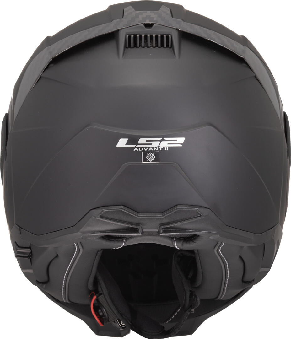 Kask szczękowy LS2 FF910 Advant II Solid Matt Black homologacja ECE 22.06