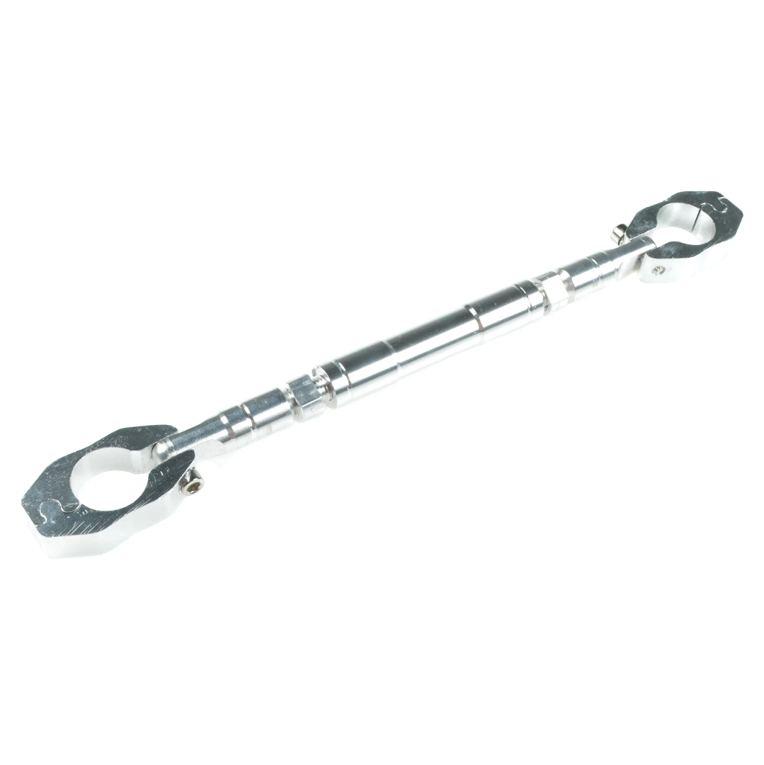 Rozpórka kierownicy aluminiowa srebrna do kierownic 22mm Racing Force