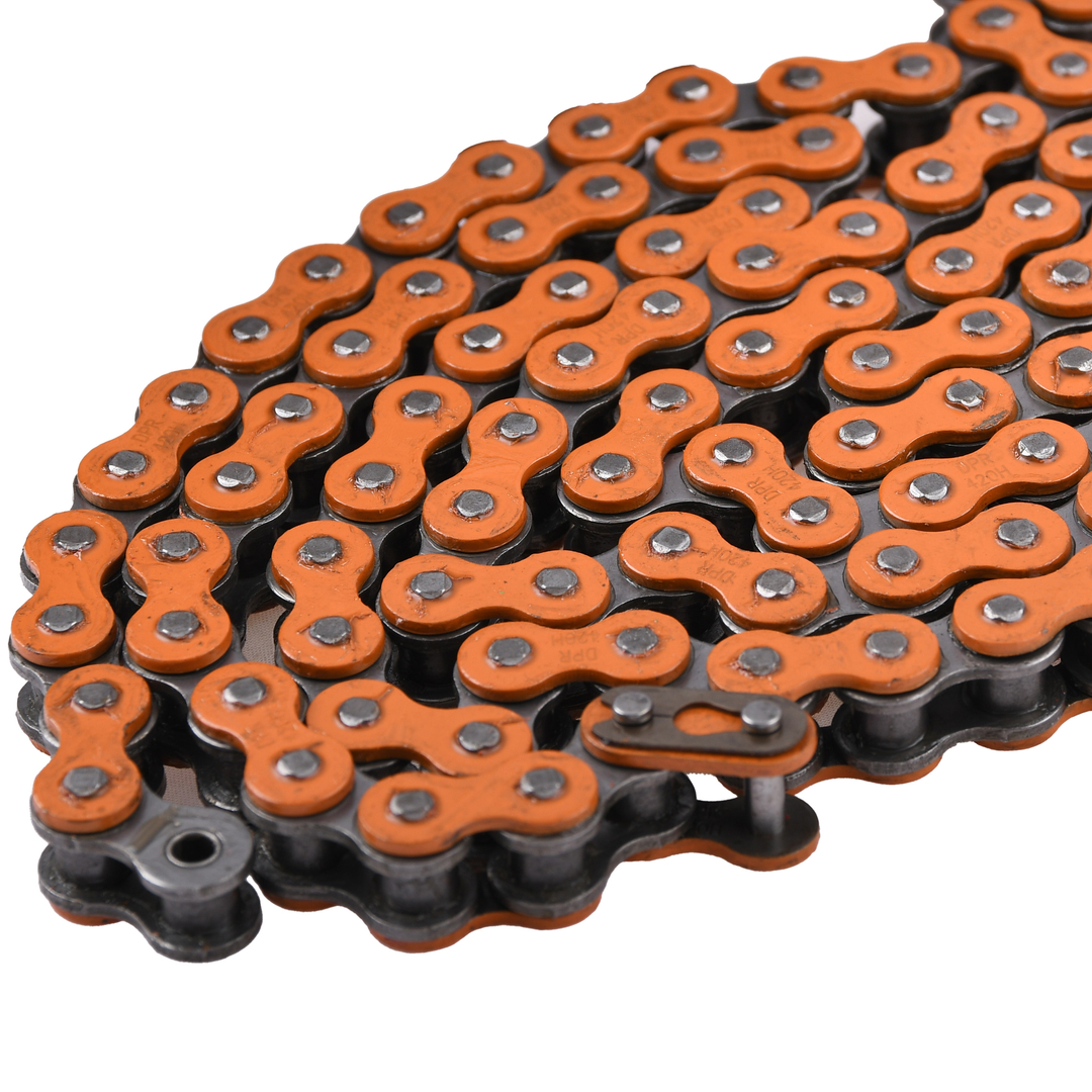 Łańcuch napędowy 140 ogniw 420H pomarańczowy wzmocniony DPR Performance