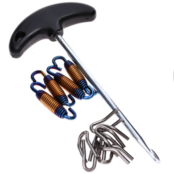 Zestaw montażowy wydechu sprężyny ściągacz 36/60mm