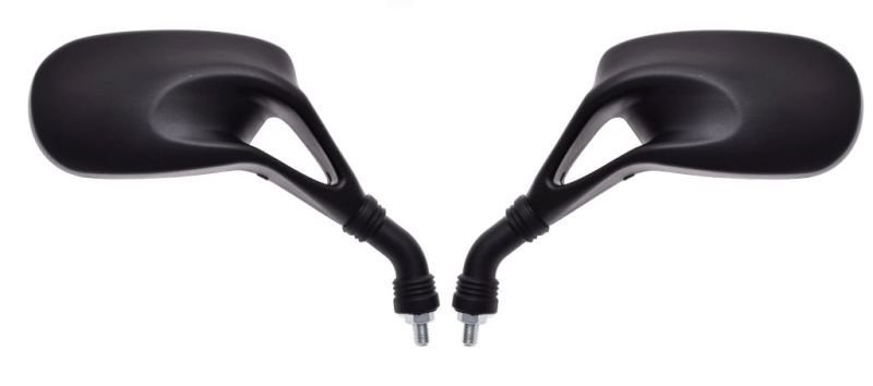 Lusterka uniwersalne czarne gwint m10 mp318