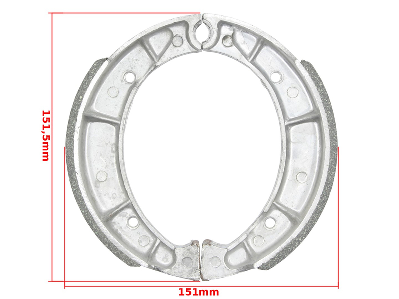 Szczęka szczęki hamulcowe SHL komplet 151mm