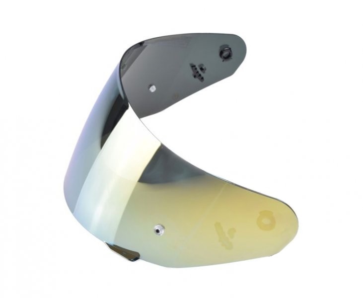 Szyba kasku LS2 FF384 FF351 FF352 FF369 lustrzana złota pod pinlock