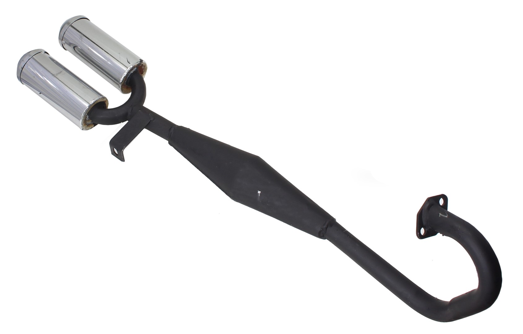 Tłumik Podwójny Wydech Mini Pocket Bike Quad Cross