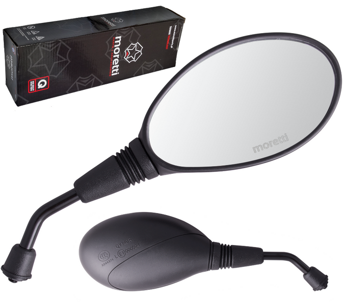 Lusterka uniwersalne czarne m8 lewy + prawy kpl.