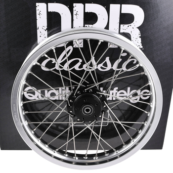 Koło jezdne 2,15x16 Simson S51 alu szprychy inox DPR