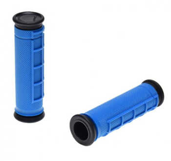 Chwyt kierownicy v-grip rowerowy niebiesko/czarny