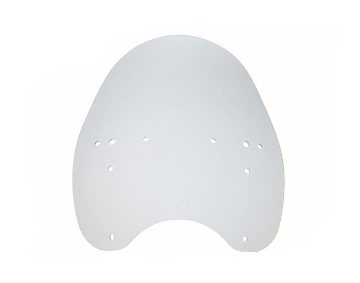 Owiewka szyba nie tłukąca średnia chopper jasna