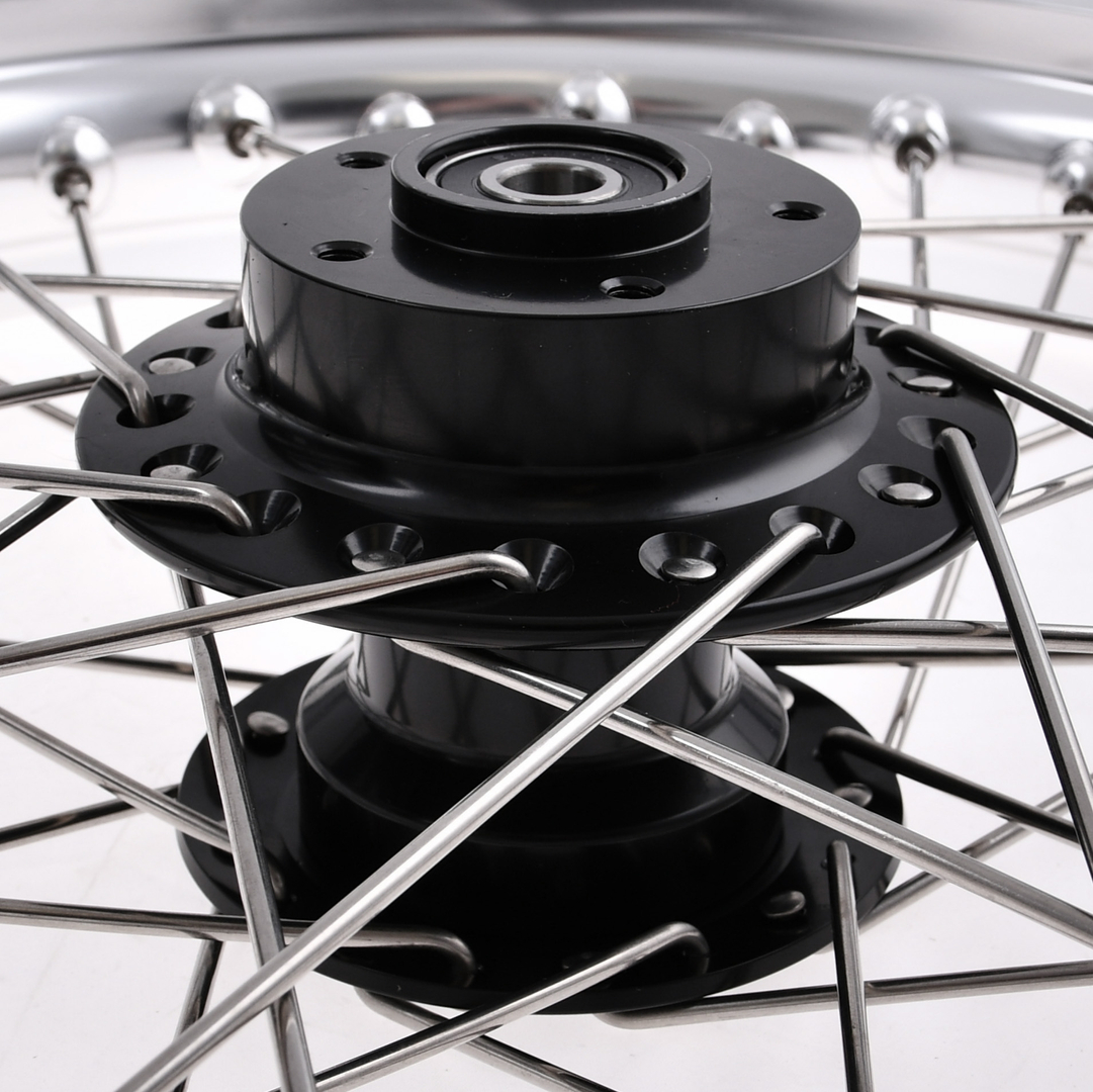 Koło jezdne 2,15x16 Simson S51 alu szprychy inox DPR