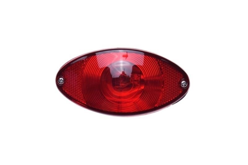 Lampa tył tylna uniwersalna oko chrom chopper drag