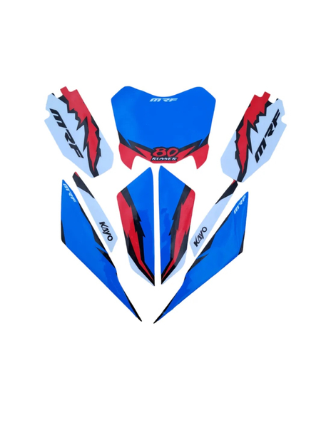 Okleina kompletna cross pitbike MRF 80 Runner