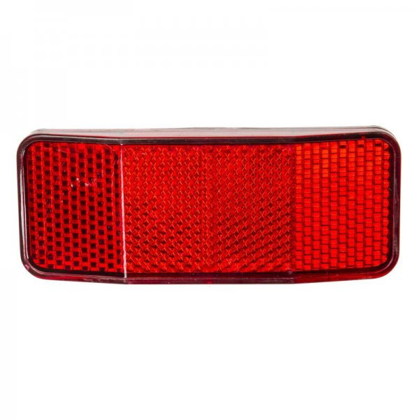 Odblask rowerowy tył na bagażnik 1 sztuka czerwony