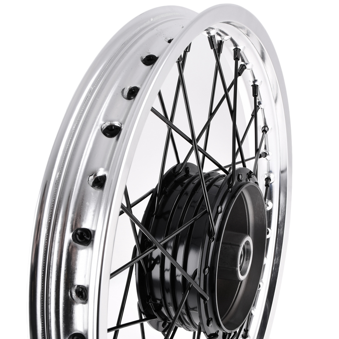 Koło jezdne 1,50x16 Simson S50/51/70 alu czarne DPR