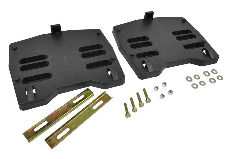 Kufer motocyklowy duży na dwa kaski Bagażnik Motocyklowy 48L 55x41x28cm