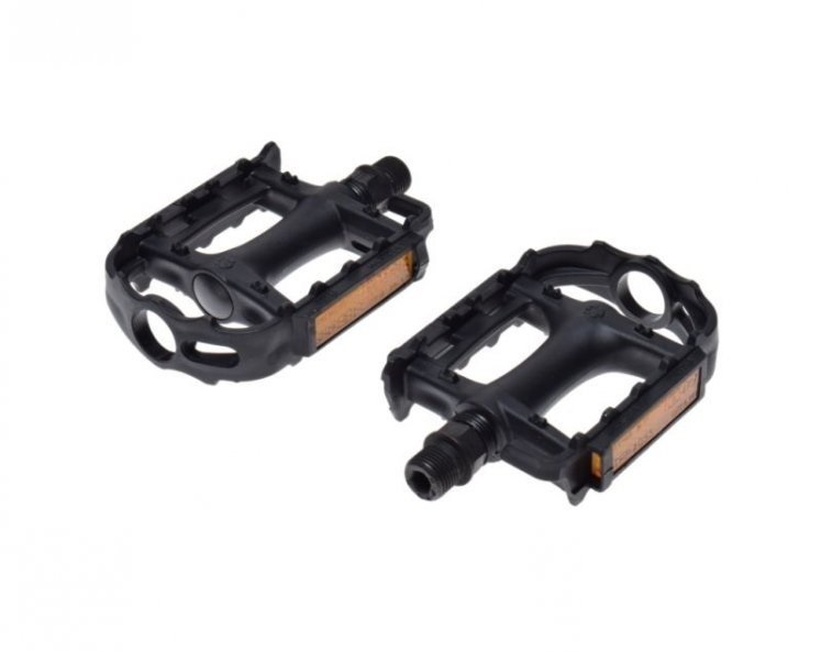 Pedał rowerowy wellgo plastikowy 2 szt. czarny