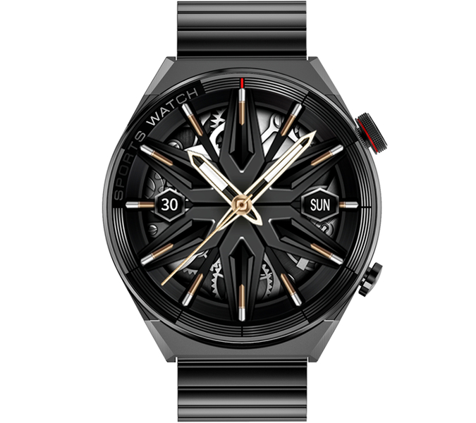 Smartwatch zegarek męski Rubicon RNCE99 czarny tryby sportowe tętno SMS EKG