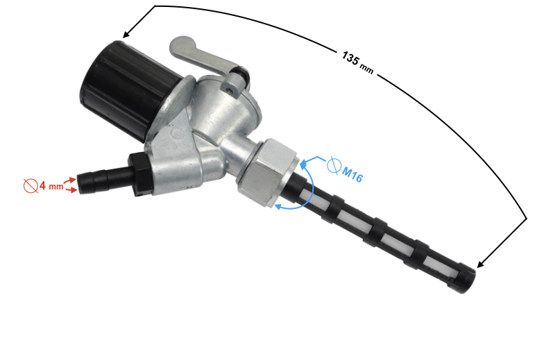 Kranik paliwa do motocykla MZ ETZ 150 250 251