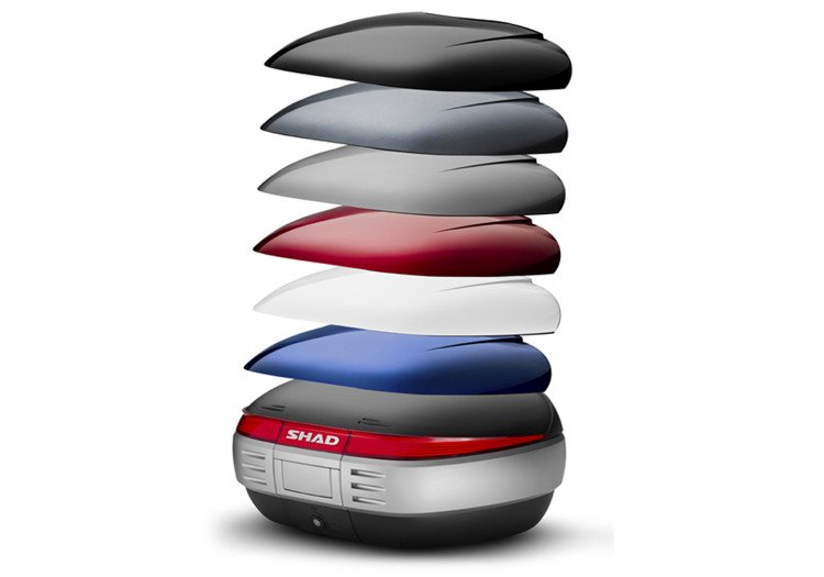 Kufer motocyklowy centralny Shad SH50 50l