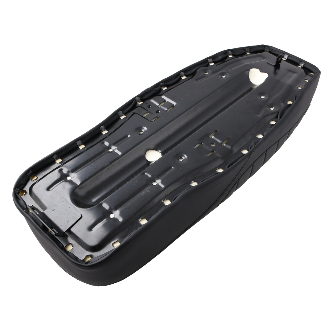 Siedzenie pikowane czarne - czarna blacha Simson S51 Enduro DPR Performance