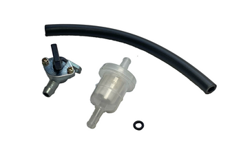 Filtr paliwa + przewód 6mm - 20cm + kranik Pocket Bike