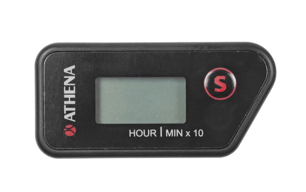 Athena licznik motogodzin czarny bezprzewodowy uniwersalny