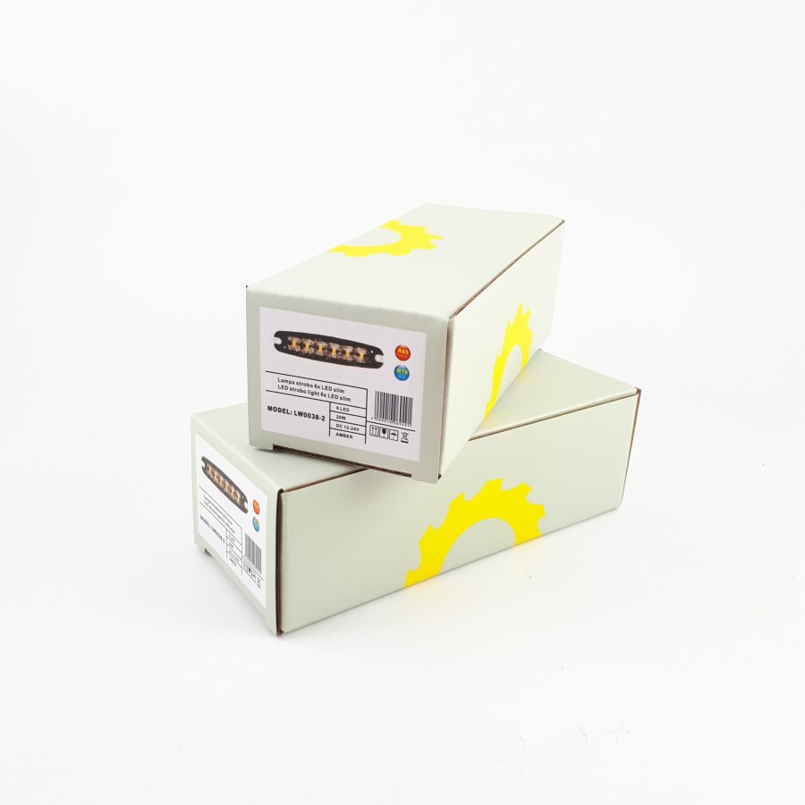 Lampa stroboskopowa 6LED 18W 12-24V Woododporna