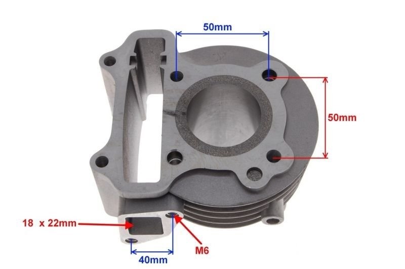 Cylinder 50ccm 4t 39,00 skuter gy6 Zumico Quest
