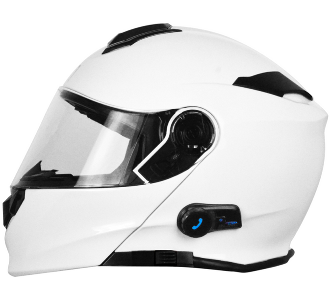 Kask DELTA BT SOLID Gloss White  XS  ORIGINE