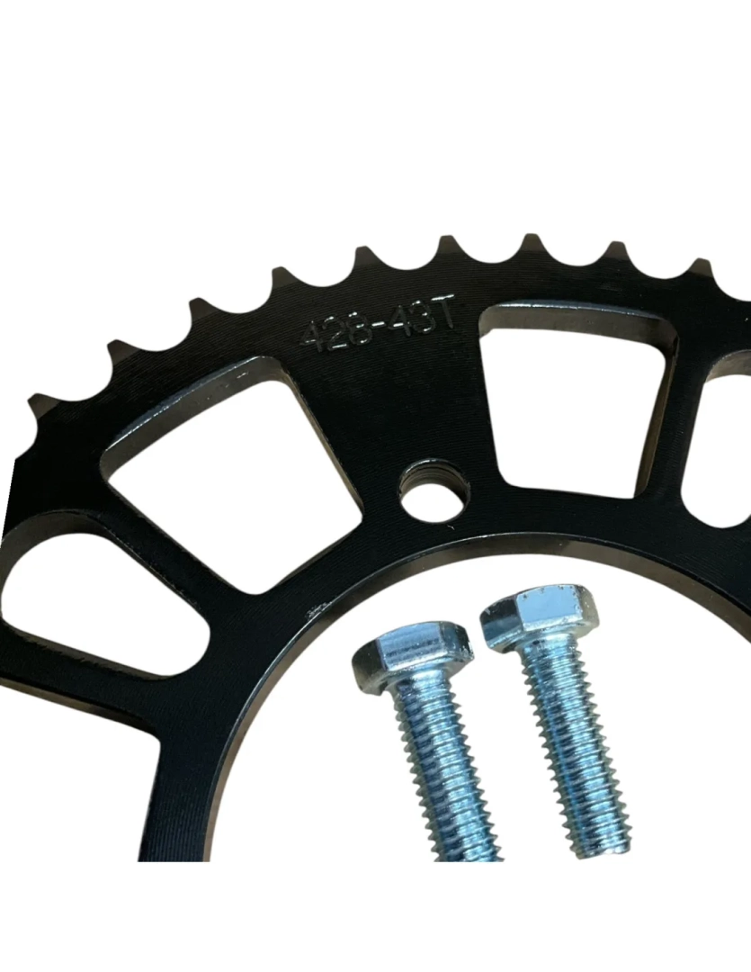 Zębatka tył 43 zębów 428 mod2 pitbike MRF 140 SM 160-R SM Kayo TT Pitgang