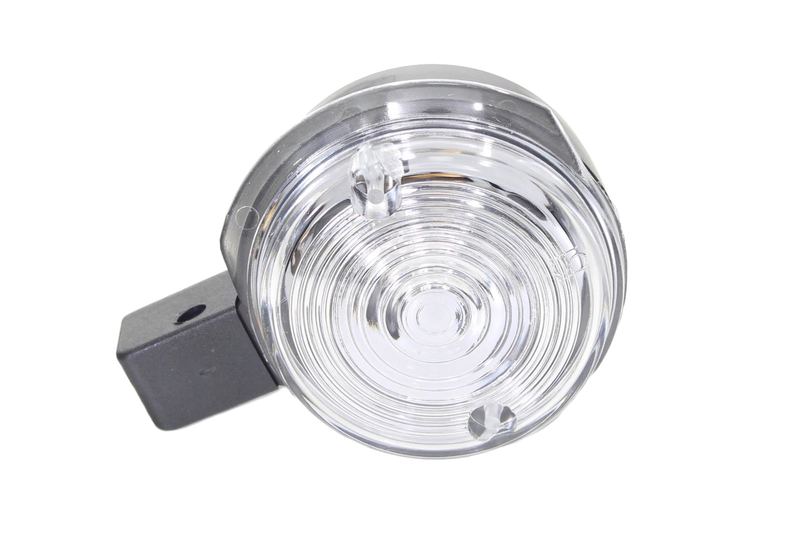 Kierunkowskaz okrągły przód biały MZ ETZ 125 150 250 Simson S50 S51 SR50