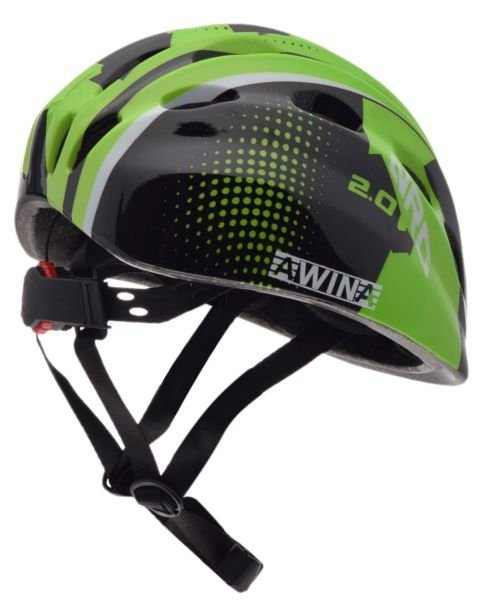Kask rowerowy awina by moon dziecięcy s zielony