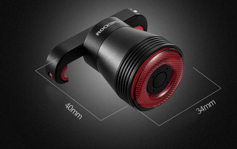 ROCKBROS Lampka rowerowa tylna pod siodło TL907Q51