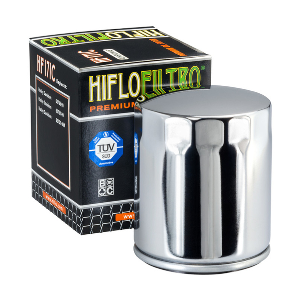 Hiflo filtr oleju HF171C Harley-Davidson chrom