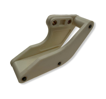 Prowadnica łańcucha biała pitbike MRF 80 Runner 120 140 HQ RC SM TTR 160