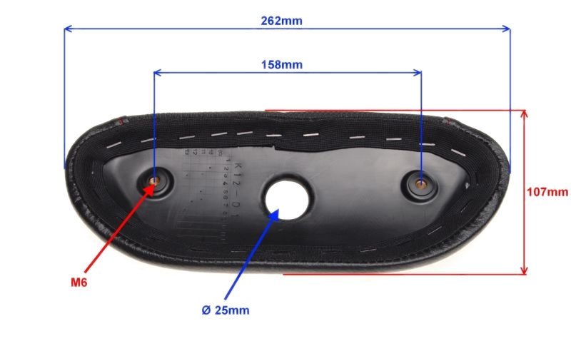 Oparcie do kufra k-max 50 litrów oryginalne