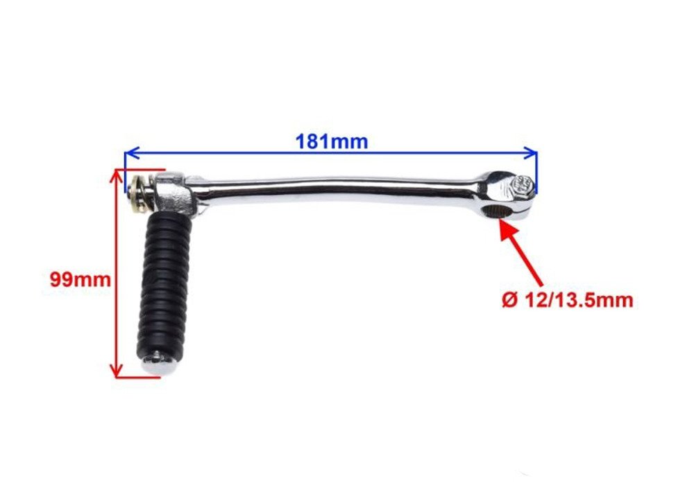 Dźwignia rozrusznika startera kopka bike cross dirt bike