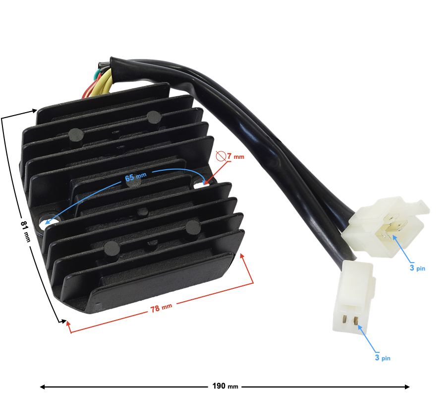 Regulator napięcia Barton Hyper 125 E5