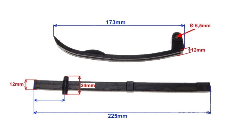 Prowadnica Łańcucha Rozrządu Suzuki GN125 Kpl