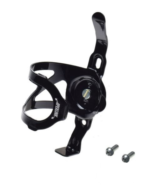 Koszyk na bidon rowerowy uchwyt aluminium obracany