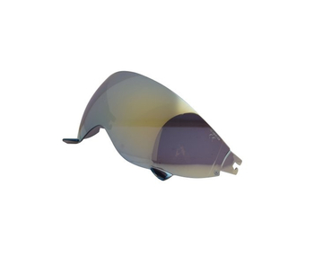 Szyba kasku otwartego z odpinaną szczęką LS2 OF606 Drifter lustrzanka złota