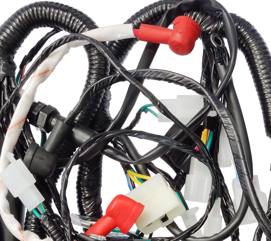 Instalacja wiązka elektryczna quad atv Bashan Barton Warrior