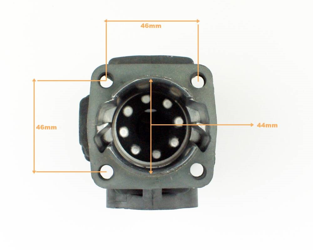 Cylinder 60ccm 44mm sw.12mm świeca kpl Pocket Bike