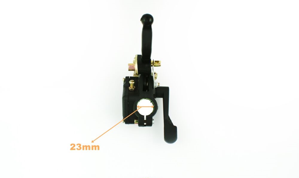 Dźwignia hamulca prawego z manetką gazu mini pocket bike atv