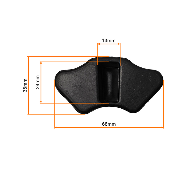 Gumy zębatki tył 4 sztuki Ogar Barton Ranger