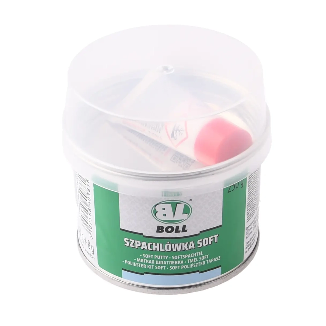 Boll szpachlówka Soft + utwardzacz 242+8g do dużych i niewielkich ubytków