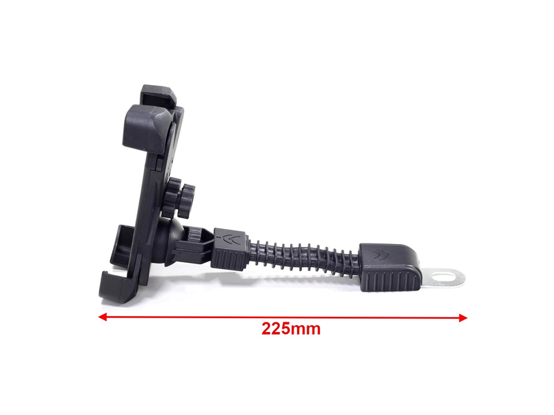 Uchwyt na telefon smartphone mocowanie czarne