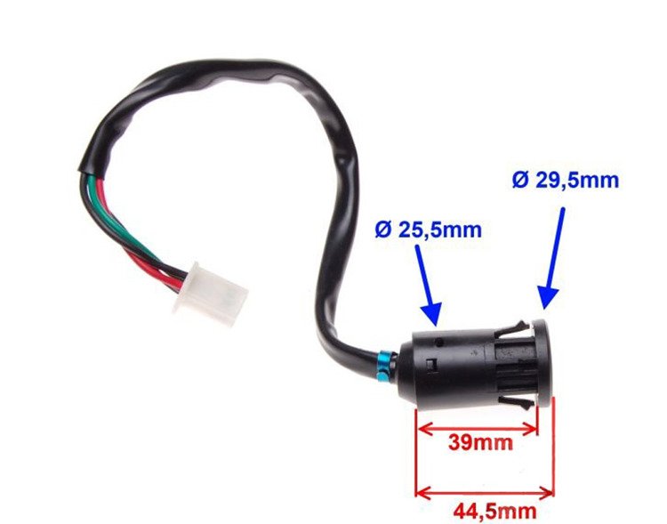 Stacyjka 4 kable kinroad loncin kingway quad atv