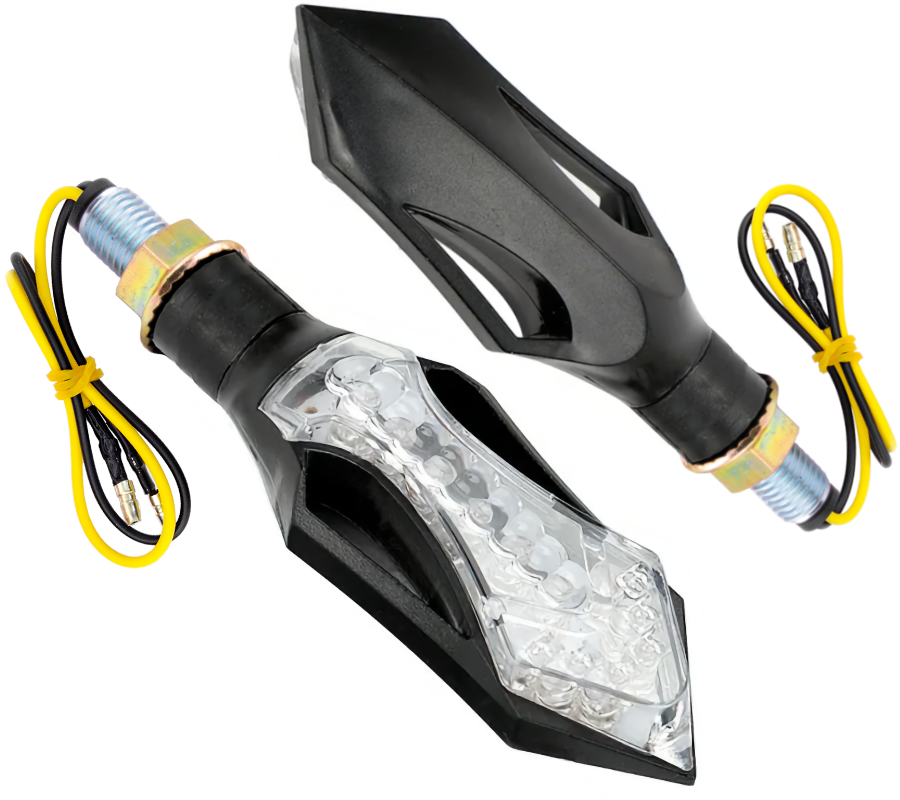 Kierunkowskazy uniwersalne MRT-098 ledowe czarne