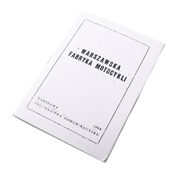 Książeczka gwarancyjna WFM 1956r.